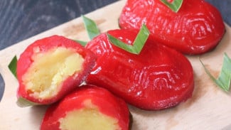 Resep Kue Ku, Jajanan Tradisional Berwarna Cerah yang Lembut dan Manis