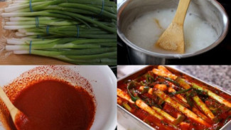 Resep Cara Membuat Kimchi Daun Bawang  (Pa kimchi) Korea