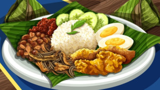 Beda dengan Nasi Uduk, Ini Resep Nasi Lemak Masakan Ikonik Malaysia!