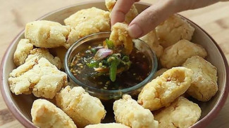 Luar Krispi Dalam Kenyal! Lihat Resep Tahu Aci Krispi Kuah Gejrot Disini
