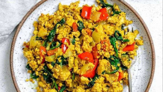Scramble Tahu Telur, Menu Simpel yang Menggoda Selera Seisi Rumah!