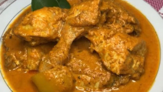 Resep Masakan Untuk Menu Makan Siang, Gulai Ayam Khas Padang Yang Nikmat Sekali