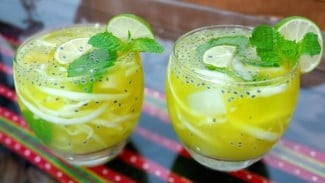 Es Segar Nanas Kelapa, Minuman Tropis Favorit di Cuaca Panas