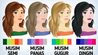 Analisis Tipe Warna Pribadi Bantu Tampil Mempesona! Begini Tips dan Aplikasinya