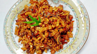 Resep Kering Tempe Teri Kacang, Lauk Praktis yang Tahan Lama
