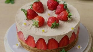 Resep Mocha Strawberry Cheescake, Santapan Dessert Mewah Yang Penuh Kelezatan