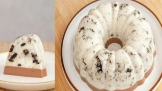 Puding Cheese Oreo Yang Baru, Dijamin Seger, Pecinta Cookies Wajib Coba Resep Simpel Ini