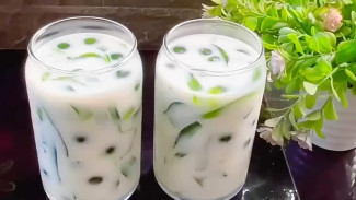 Es Cendol Jelly Pandan Segar Ini Bikin Semua di Rumah Minta Nambah!