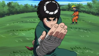 Alasan Rock Lee Tidak Bisa Menggunakan Ninjutsu dan Genjutsu di Naruto