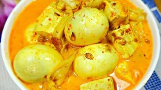 Gulai Tahu Telur Gurih Simpel, Cocok Banget Buat Masakan Tengah Bulan!