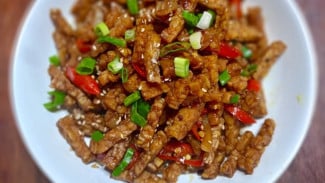 Lauk Simple Tapi Juara! Tempe Teriyaki Gurih Manis yang Bikin Nambah Terus!