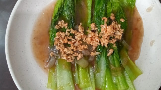 Cuma 10 Menit! Resep Tumis Pokcoy Bawang Putih Super Simple, Cocok Banget Buat Makan Malam