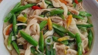 Resep Oseng Jamur Tiram Buncis Sedap, Pilihan Utama Keluarga Di Atas Meja