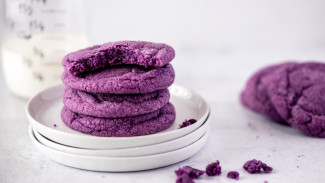 Cantik di Warna, Juara di Rasa! Soft Cookies Ubi Ungu yang Lagi Viral