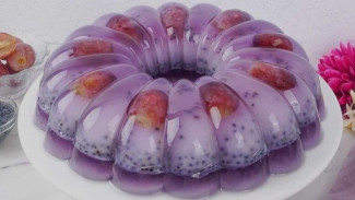 Resep Jelly Anggur Vanilla Kristal, Tampilan Cantiknya Bikin Orang Penasaran Ingin Menyantapnya
