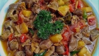 Resep Ati Ampela Kentang Saus Tiram, Sajian Keluarga Paling Istimewa Dan Terfavorit