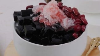 Resep Es Jelly Cincau Kacang, Sajian Menu Segar Yang Bikin Suasana Jadi Happy