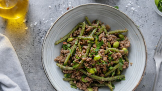 Auto Nambah Nasi, Tumis Daging Kacang Panjang