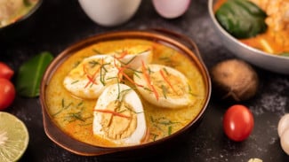 Kari Telur Super Creamy yang Bikin Nasi Auto Ludes!