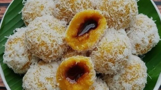 Resep Kue Klepon Labu Kuning Beserta Dengan Cara Membuat Klepon Dan Bahannya