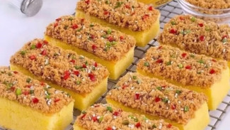 Jangan Sampai Tidak Coba! Cake Topping Abon Ayam Ini Gurih Manisnya Bikin Ketagihan