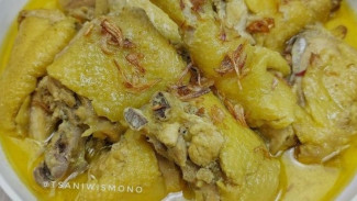 Resep Opor Ayam Kampung Ala Tsaniwismono, Enak Dan Cocok Untuk Sajian Spesial Keluarga Dirumah