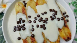 Resep Pisang Vla Susu Keju, Camilan Lezat Terpopuler Saat Ini
