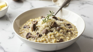 Risotto Jamur Lezat, Makan Malam Mewah Tanpa Ribet!