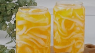 Resep Es Kelapa Jeruk, Minuman Dingin Penghilang Dehidrasi Secara Cepat