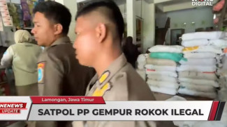 Rokok Ilegal Merebak di Lamongan! Satpol PP & Bea Cukai Tak Tinggal Diam!