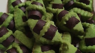 Resep Pandan Choco Stick Cookies, Kue Pandan Yang Mudah Dibuat Dan Simpel