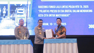 Kapolda NTB Buka Rakernis Lantas 2025, Sinergi Transportasi dan Inovasi untuk NTB Lebih Tertib dan Aman