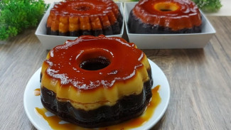 Resep Brownies Ketan Hitam Keju Karamel yang Creamy dan Menggoda