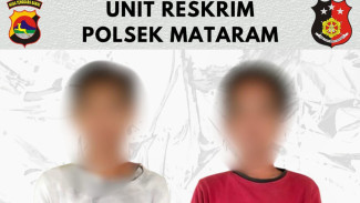 2 Karyawan Toko di Mataram Dibekuk Polisi Usai Curi Barang Dagangan Majikan