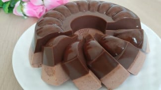Lembutnya Bikin Melayang! Puding Busa Coklat Ini Manisnya Pas dan Tidak Bikin Enek