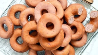 Resep Donat Ubi Ungu Super Empuk, Cantik dan Mudah Dibuat di Rumah!