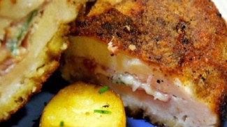 Solaria Chicken Mozarella, Kelezatan Ayam Dan Keju Meleleh Yang Menggoda Selera