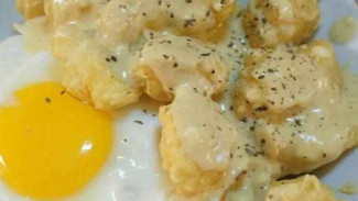 Chicken Salted Egg! Ayam Krispi Saus Telur Asin Super Gurih