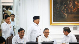 Presiden Prabowo Tak Reshuffle Kabinet Merah Putih, ini Reaksi Para Menteri