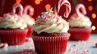 Cupcake Red Velvet Sejati, Lengkap dengan Frosting Keju!