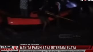 2 Ekor Buaya Mengerikan Halangi Tim SAR Cari Korban di Kepulauan Sula