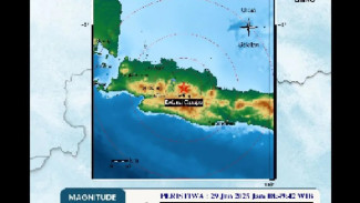 Bandung Pagi Ini Diguncang Gempa M4,7, Getaran Terasa Hingga Garut