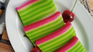 Resep Kue Lapis Tepung Beras, Manis Kenyal Anti Gagal