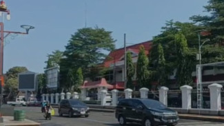 Suasana Tenang Pascademo di Kantor Bupati Pati,Petugas Masih Siaga!