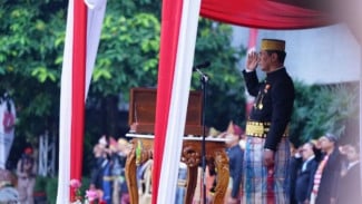 Pimpin Upacara HUT Ke 80 RI, Mentan Andi Amran Sulaiman Sebut Indonesia Siap Rebut Swasembada Pangan
