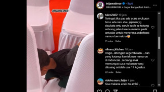 Viral! Bocah Gowa Berebut Kotak Nasi Pejabat, Komentar Netizen Pedas: Tragis di Tengah Merdeka