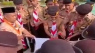 Heboh! Siswa Potong Bendera Merah Putih saat Ujian Pramuka, Begini Respons Kepala Sekolah