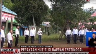 Bertahun-tahun Terisolir, Desa Mului Kalimantan Timur Akhirnya Merdeka! Pertama Kali Upacara HUT RI!