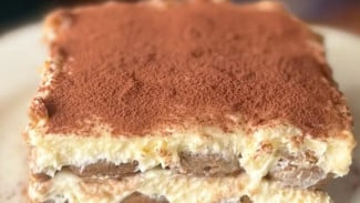 Resep Tiramisu Italia, Manis Lembutnya Bikin Hati Meleleh!