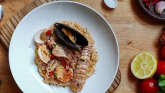 Risotto Khas Italia, Gurih Lembut yang Bikin Lidah Dimanja